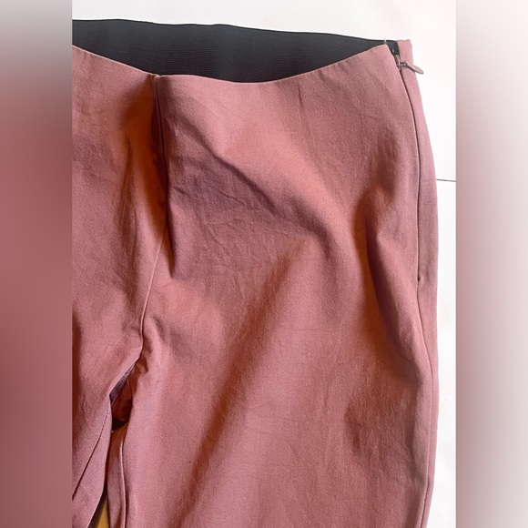 A New Day Women's Pink Side Zip Skinny Pants Stretchy Size 2 - Picture 5 of 15